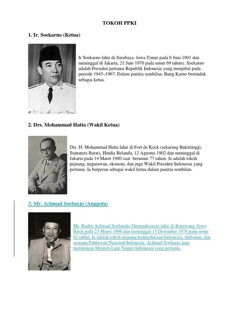 Tokoh Ppki | PDF