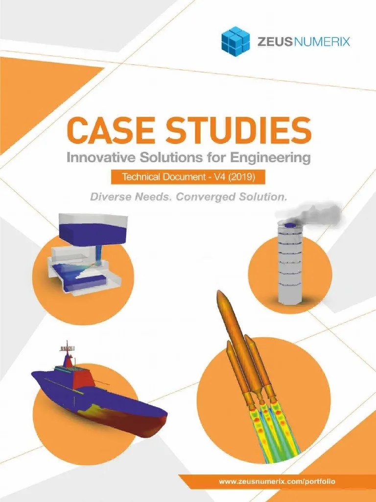 Zeus Numerix Portfolio Complete  PDF PDF Computational Fluid