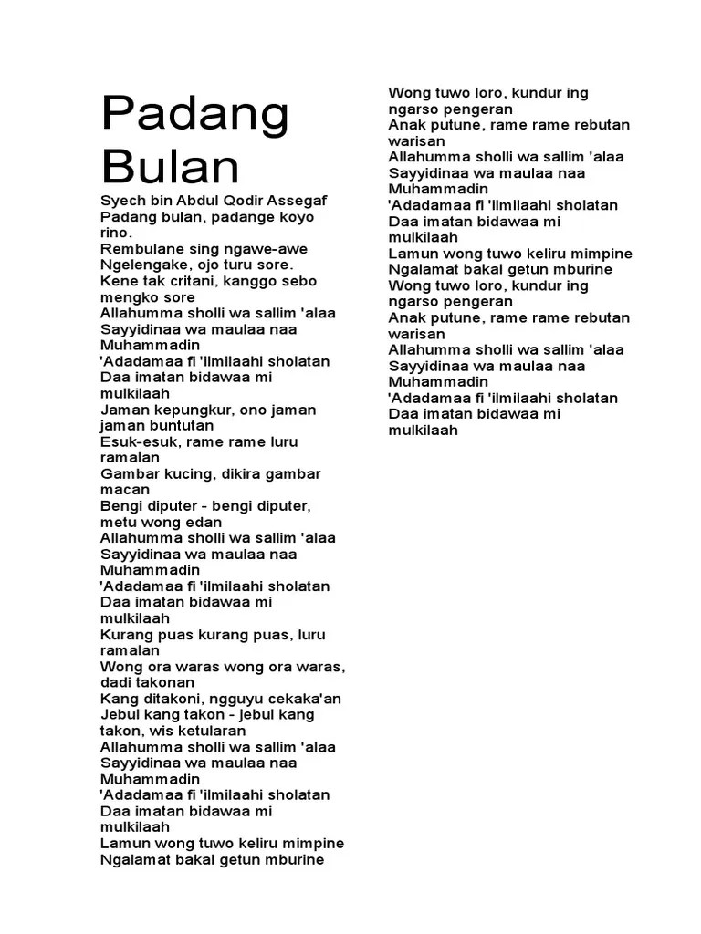 Padang Bulan | PDF