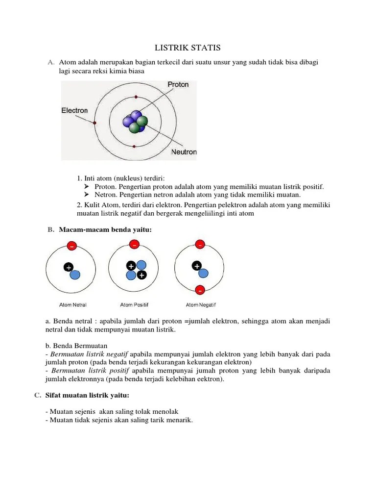 Listrik Statis | PDF