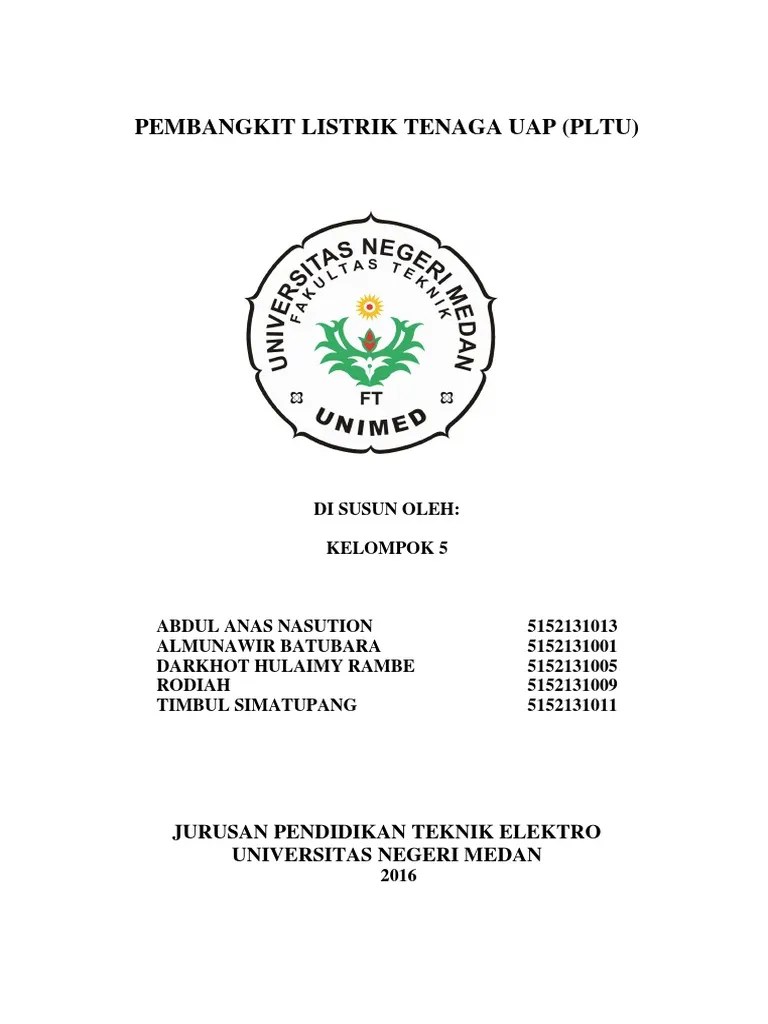 Makalah Pembangkit Listrik Tenaga Uap