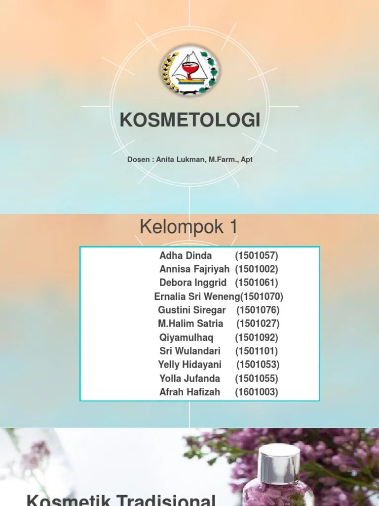 Kosmetik Tradisional KLP 1 | PDF
