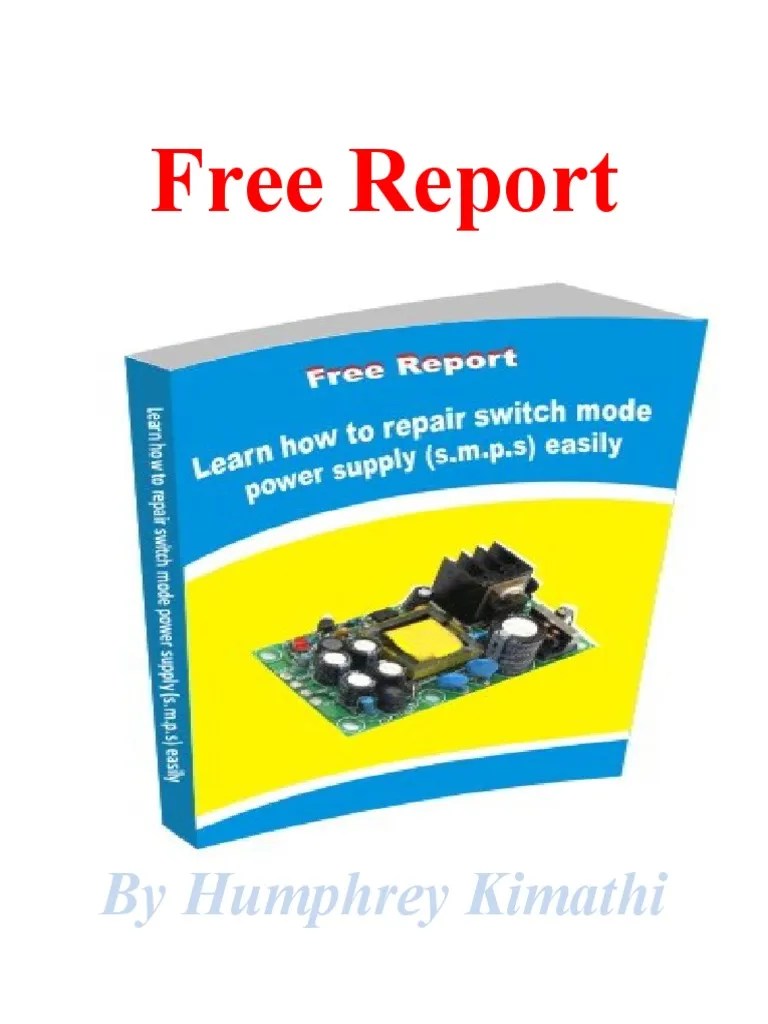 Solving Power Supply Problems in Switch Mode Power Supplies (SMPS