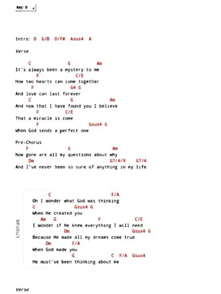 When God Made You.pdf Musical Forms Elements Of Music
