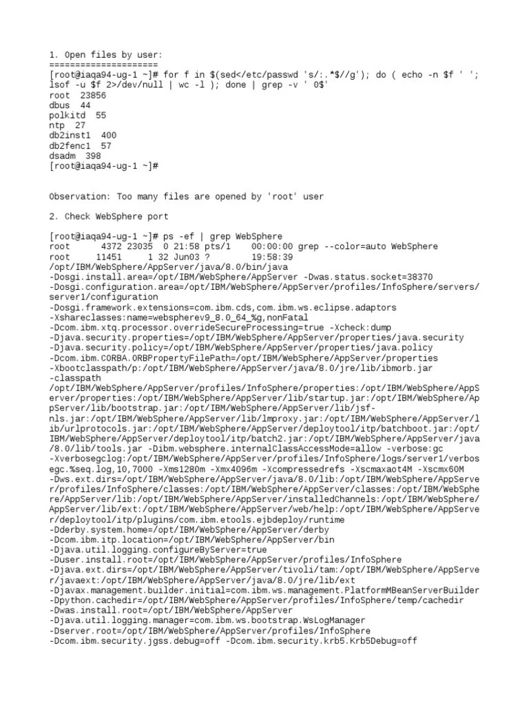 Too Many Open Files PDF Operating System Technology System Software