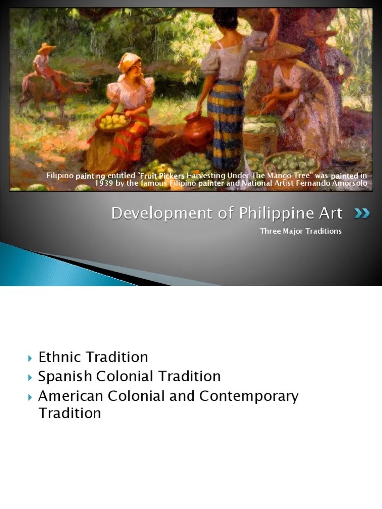 Development of Philippine Art Philippines