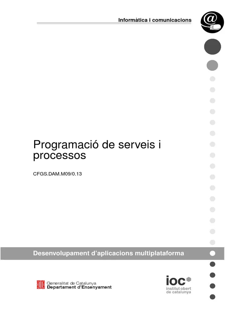 Programación de Servicios y Procesos PDF