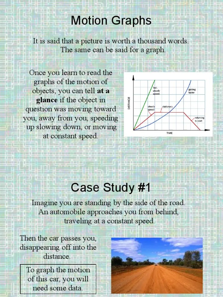 Motion Graphs PDF Velocity Acceleration