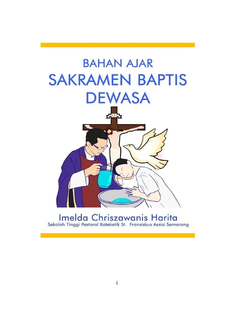 BUKU PANDUAN SAKRAMEN BAPTIS Yok | PDF