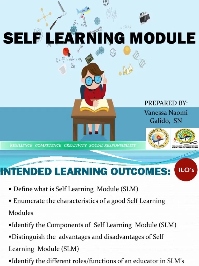 Self Learning Module PDF Competence (Human Resources