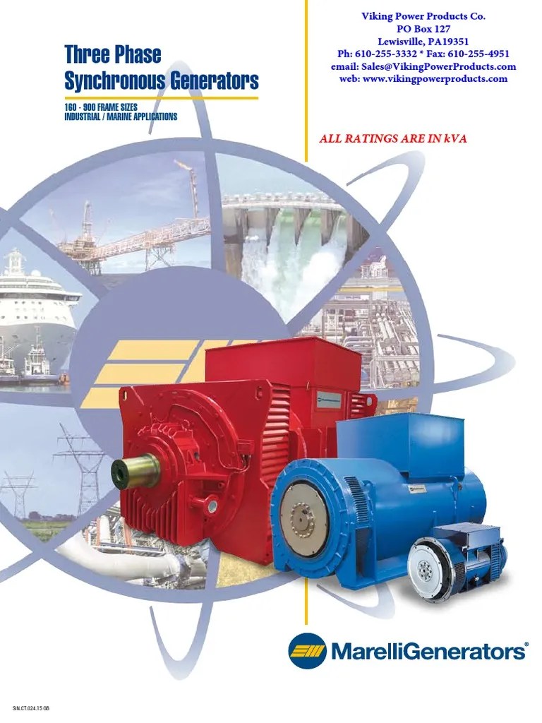 Marelli USA Marelli Brochure - 024-15 | PDF | Electric Generator