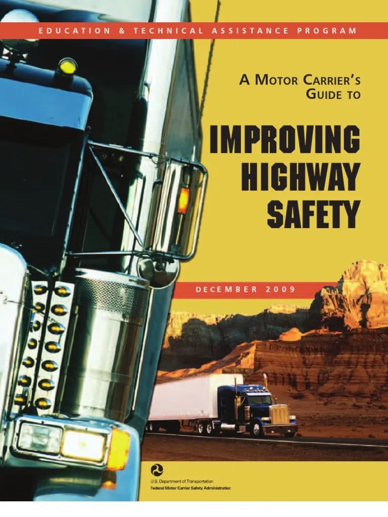 A Motor Carrier’s Guide to Improving Highway Safety Traffic Collision