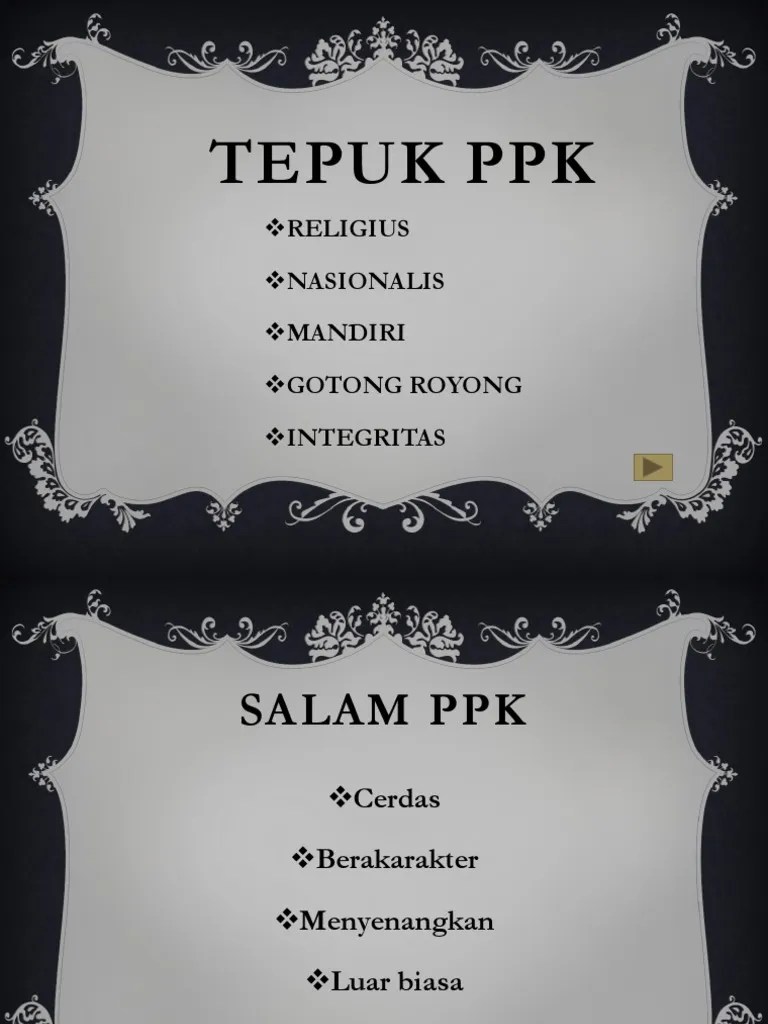 1 Tepuk PPK | PDF