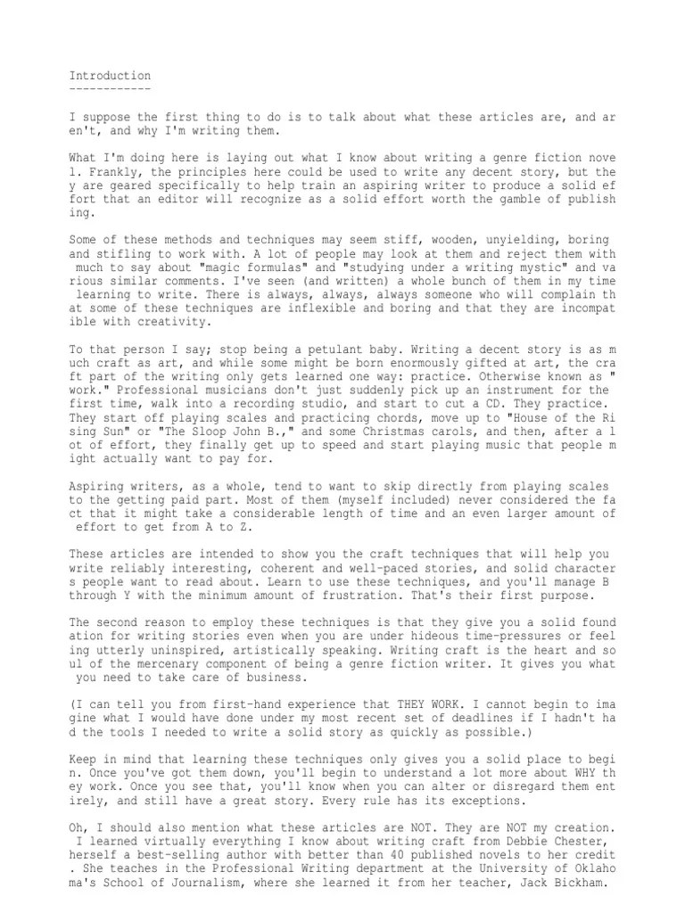 Jim Butcher On Writing PDF Narration