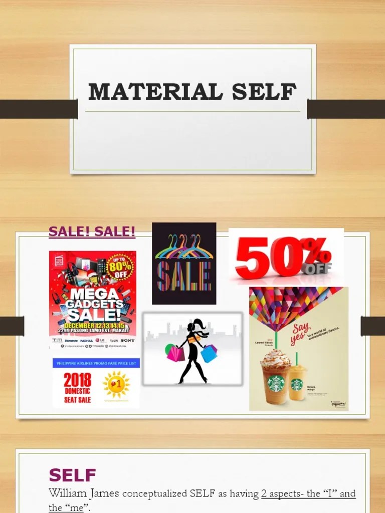 Material Self William James Self