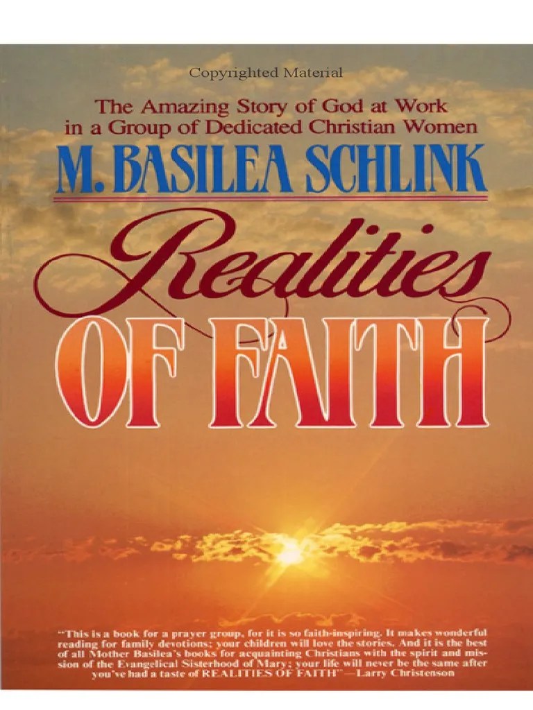 Basilea Schlink Realities of Faith God The Father Prayer