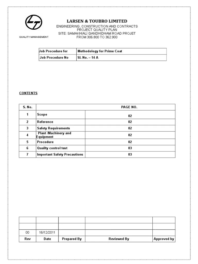 14a Prime Coat PDF Materials Chemistry