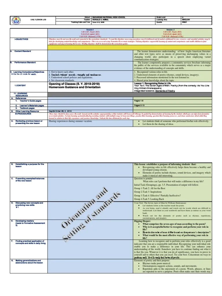 Lesson Plan 9 PunctuationCapitalization Learning Teachers