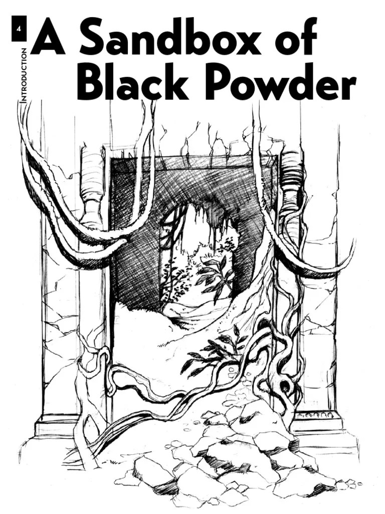 The Dark of Hot Springs Island Kickstarter Sampler Gunpowder Lava