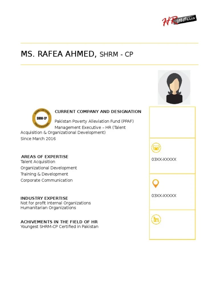 HR Metrics Directory Sample