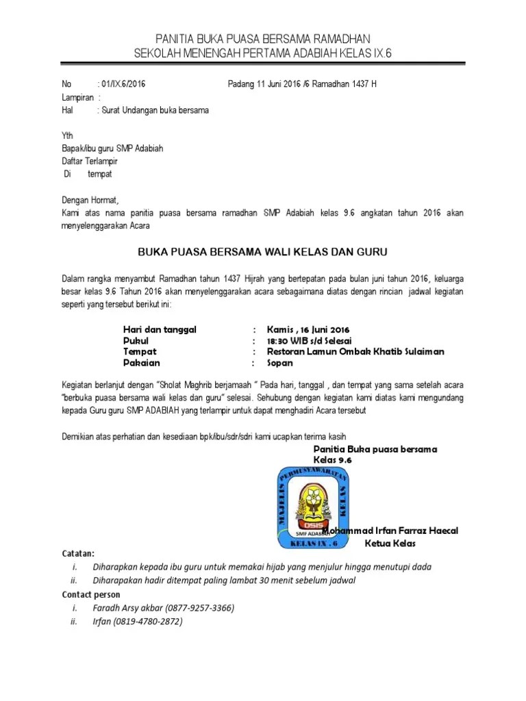 Surat Undangan | PDF