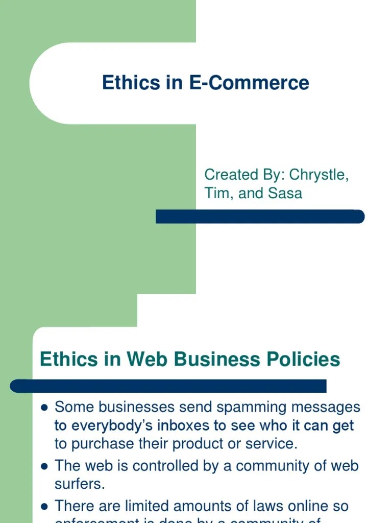 Ethics in Information Technology