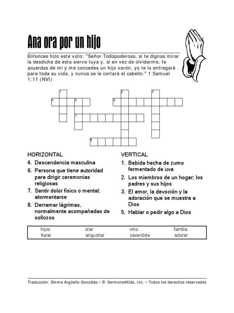 Actividad Crucigrama Sociales