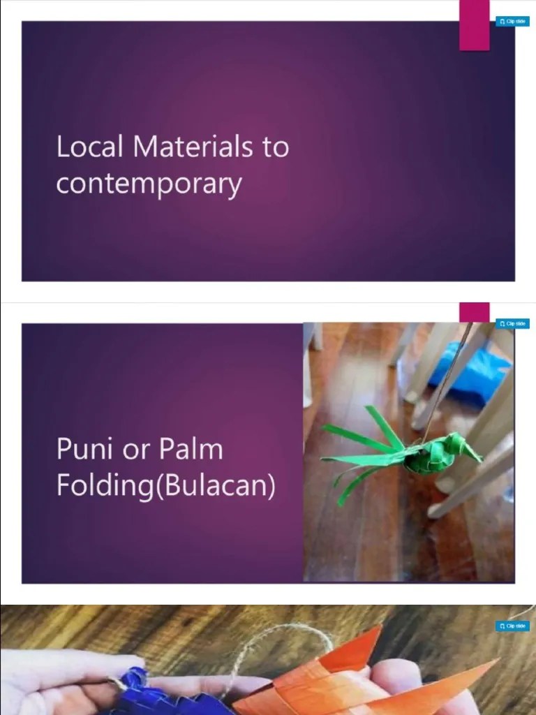 Local Materials Used As Applied To Contemporary Arts PDF