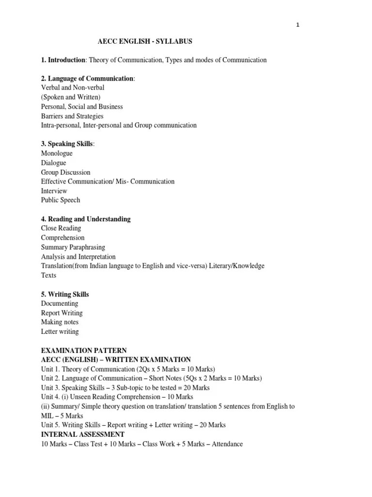 AECC English Translations Communication Free 30day