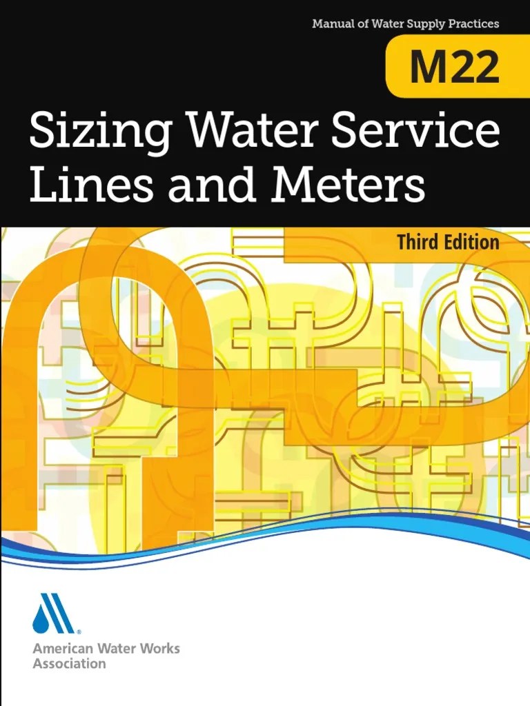 AWWA M22 Sizing Water Service Lines and Meters 3rd Ed 2014 PDF PDF