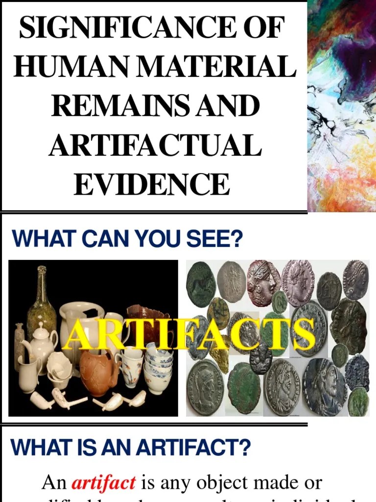 Lesson 12A Significance of Human Material Remains and Artifactual Evidence Paleolithic