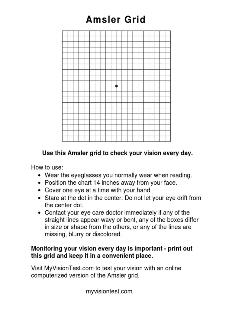 Amsler Grid PDF