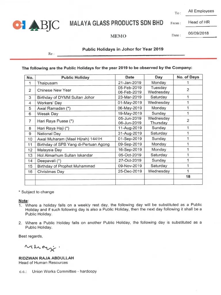 Sultan selangor dan isteri naik lrt mrt. Memo Public Holiday 2019