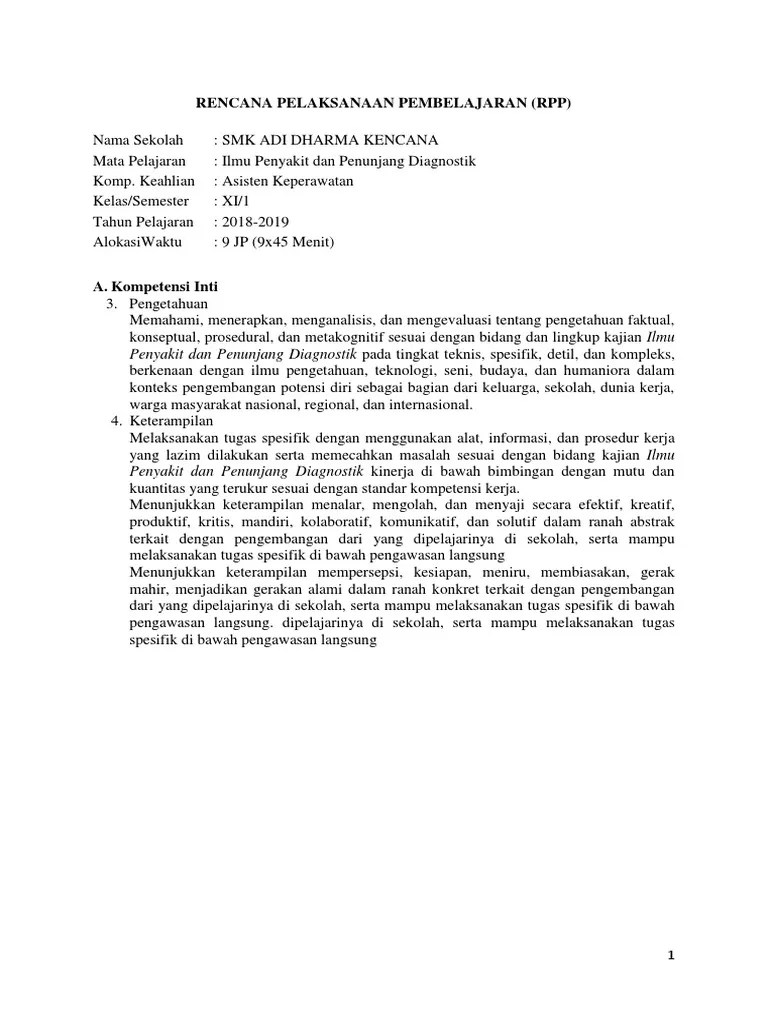 RPP ILMU PENYAKIT DAN PENUNJANG DIAGNOSTIK.docx