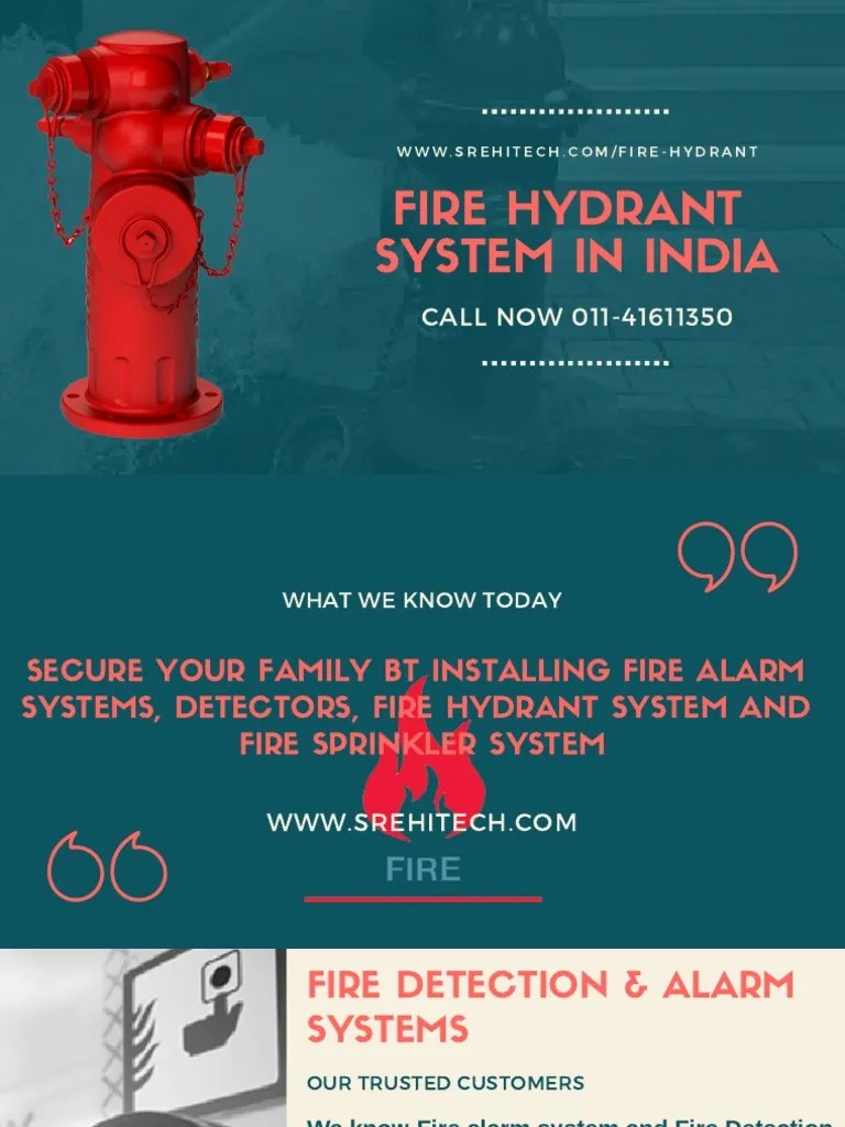 Fire Hydrant System in India CALL NOW 01141611350 PDF