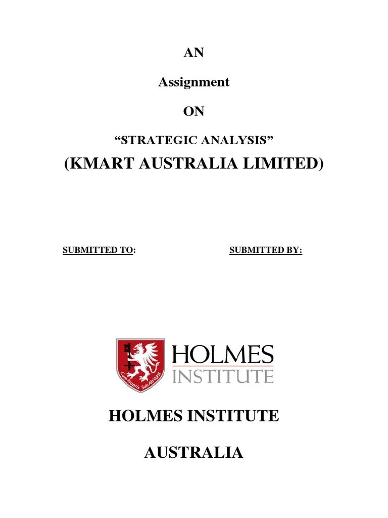 Strategic Supply Chain Management at Kmart Australia Driving