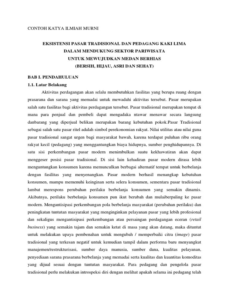 Contoh Karya Ilmiah Murni Dan Populer | PDF