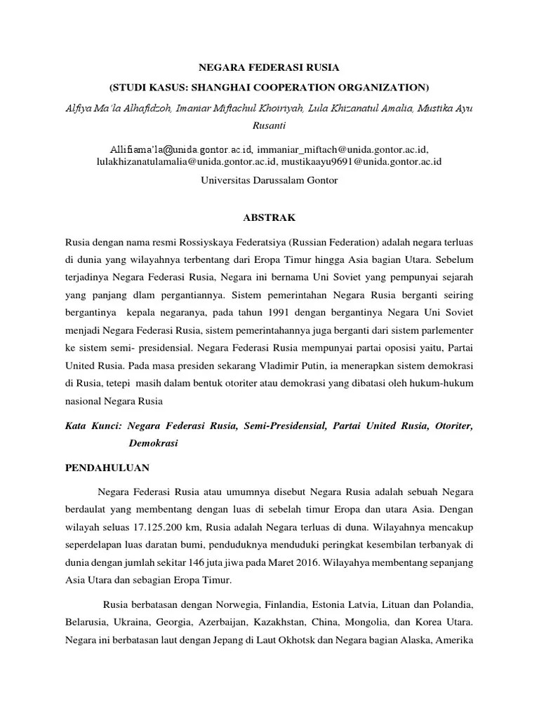 Negara Federasi Rusia