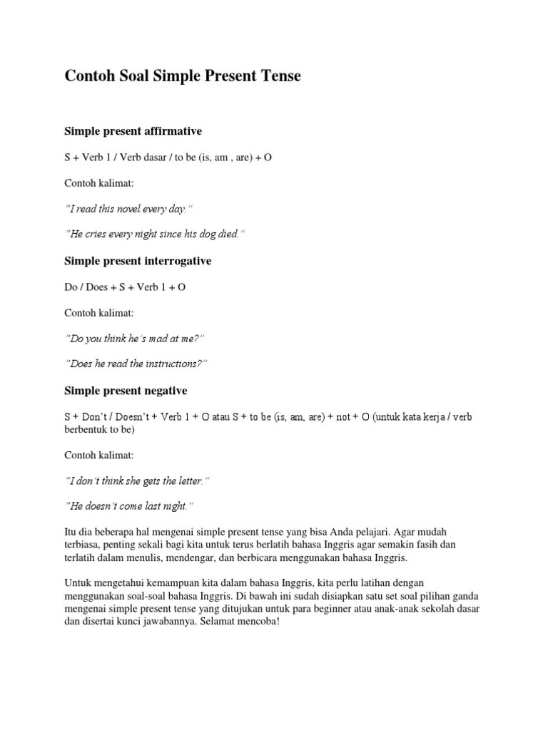 Contoh Soal Obligation Beserta Jawabannya – Sekali