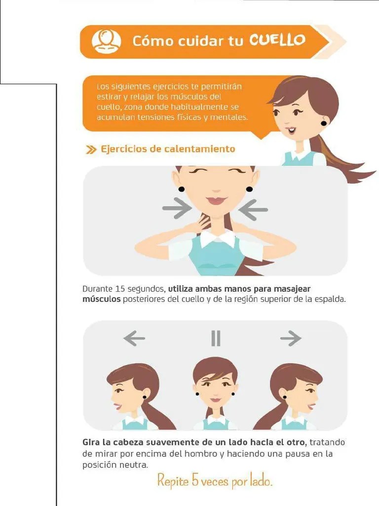 Como Cuidar Tu Cuello PDF
