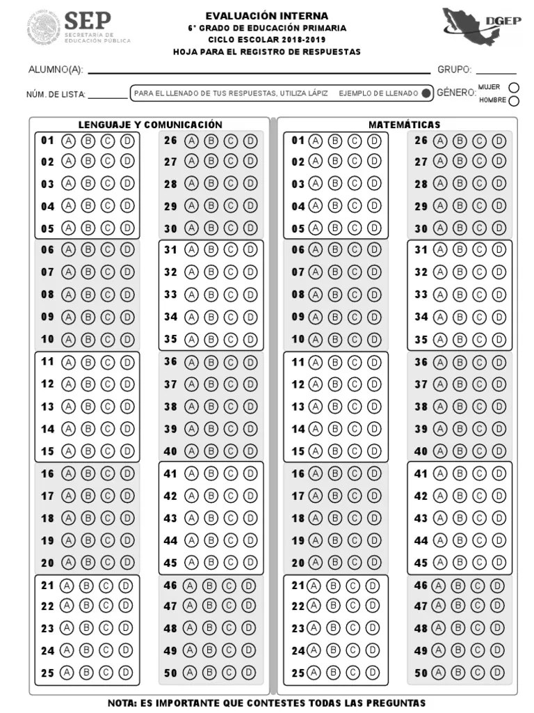 Todo tipo de libros de texto usados y descatalogados de matemáticas al mejor precio. Hoja Respuestas Evaluacion Interna Sexto Primaria Deportes Ocio