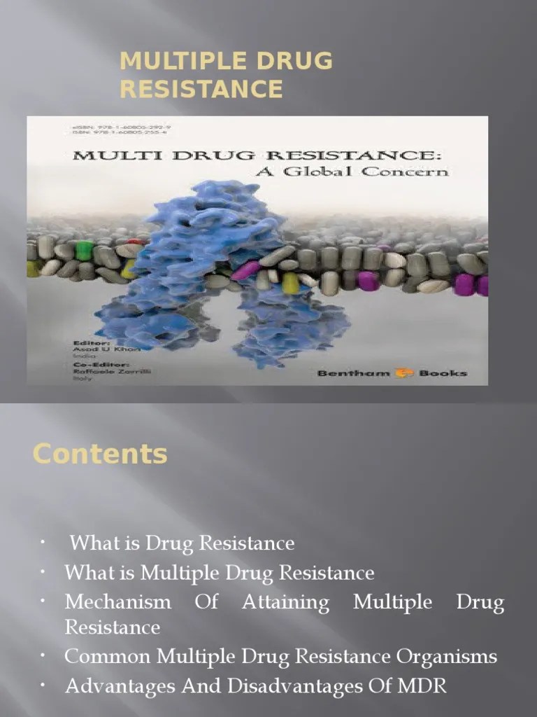 Multiple Drug Resistance PDF Multiple Drug Resistance Antimicrobial Resistance