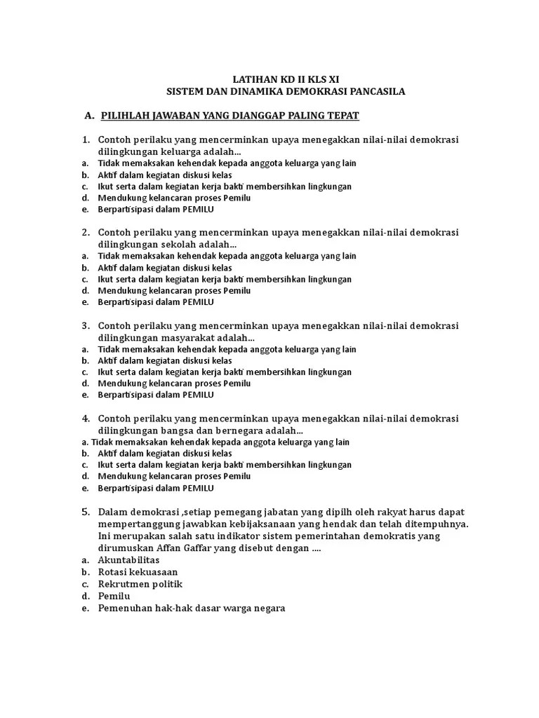 LAT KD II KSL XI | PDF