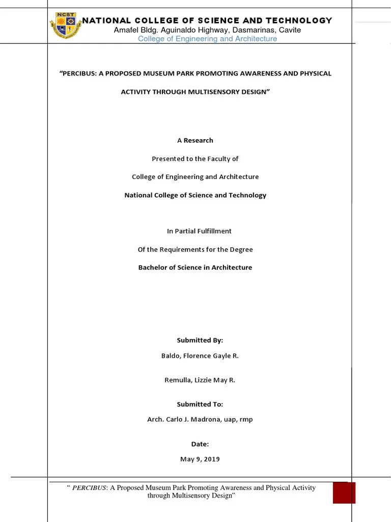 Abstract and Acknowledgement PDF Cognition Psychological Concepts