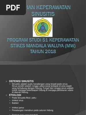 Presentation1 SINOTITIS | PDF