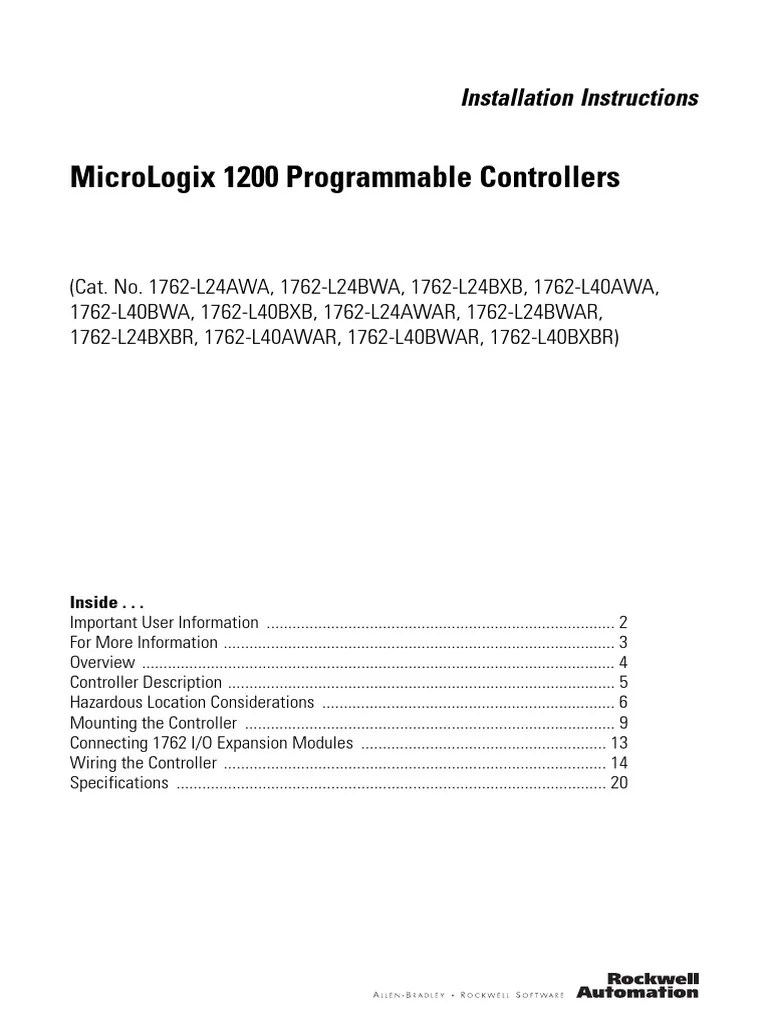 PLC Hardware Manual PDF PDF Electrical Connector Power Supply