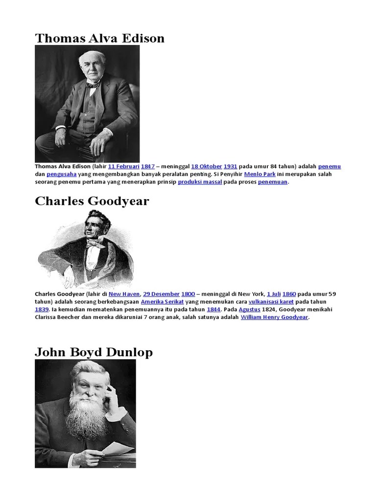 Tokoh Penemu Dunia | PDF