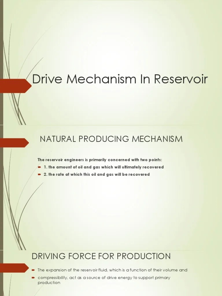 Drive Mechanism in Reservoir PDF