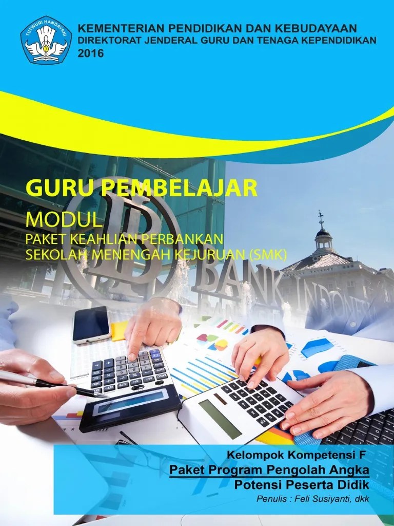 F. Modul Paket Keahlian Perbankan SMK - Paket Program Pengolah Angka PDF |  PDF
