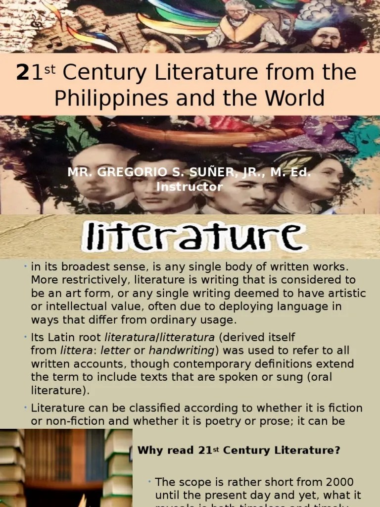 21stCenturyLiterature.pptx